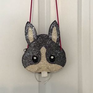 Crewcuts girls bunny glitter purse